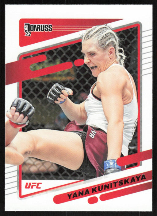 Yana Kunitskaya 2022 Panini Donruss UFC Base # 112 Bantamweight - Collectible Craze America