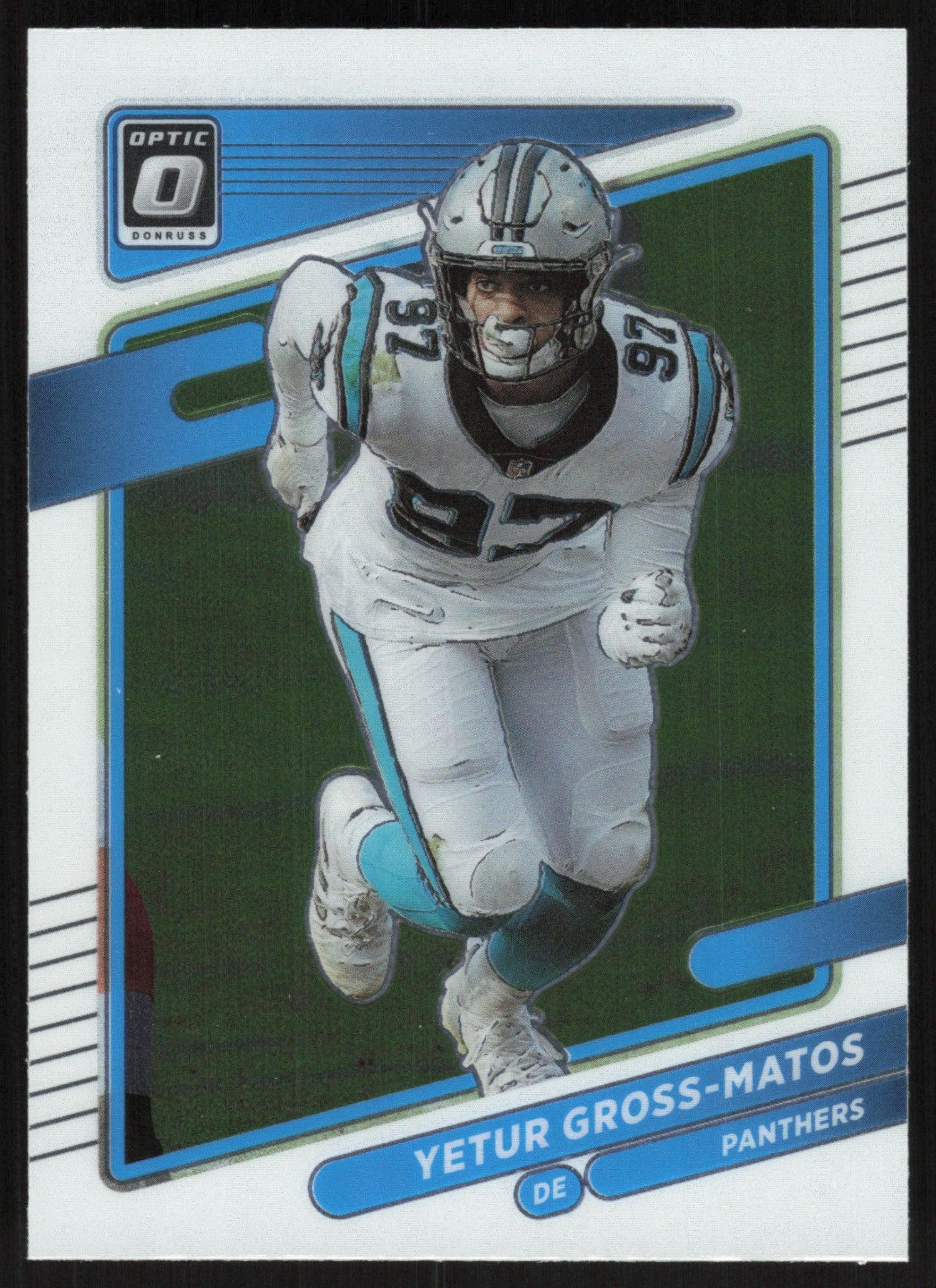 Yetur Gross-Matos 2021 Donruss Optic # 161 Carolina Panthers