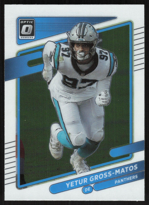 Yetur Gross-Matos 2021 Donruss Optic # 161 Carolina Panthers - Collectible Craze America