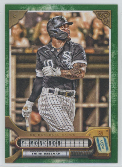 Yoan Moncada 2022 Topps Gypsy Queen # 158 Green Border Chicago White Sox - Collectible Craze America