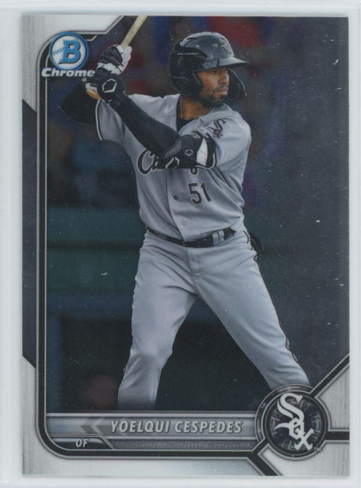 Yoelqui Cespedes 2022 Bowman Chrome Prospects # BCP-87 Chicago White Sox - Collectible Craze America