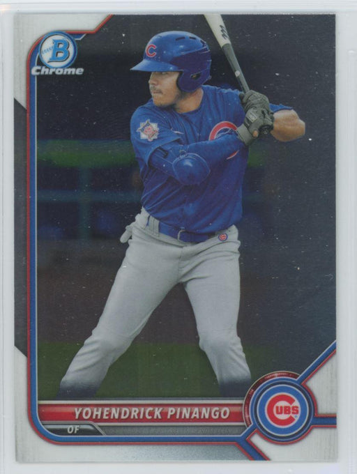 Yohendrick Pinango 2022 Bowman Chrome Prospects # BCP-95 Chicago Cubs - Collectible Craze America