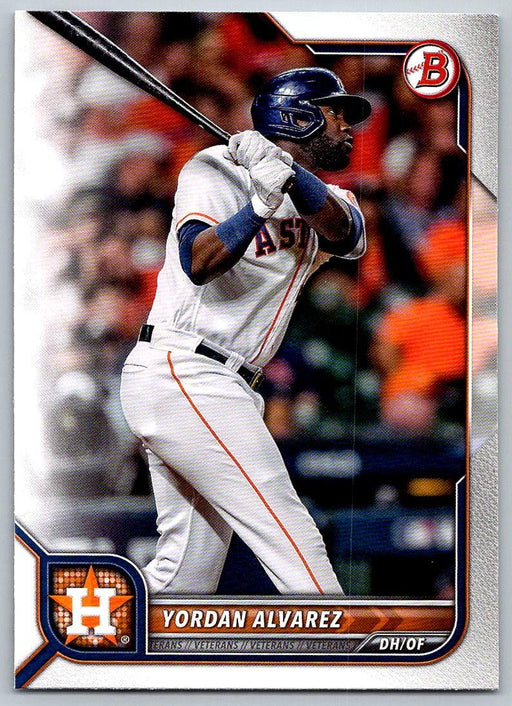 Yordan Alvarez 2022 Bowman # 83 Houston Astros - Collectible Craze America