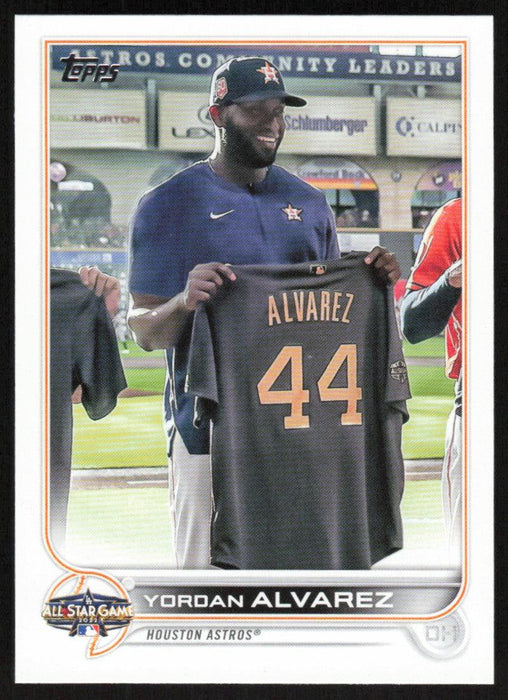 Yordan Alvarez 2022 Topps Update # ASG-27 All Star Game Houston Astros - Collectible Craze America