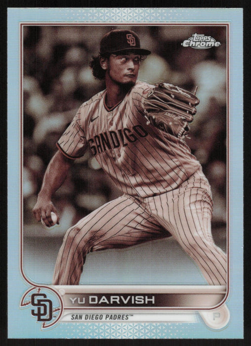 Yu Darvish 2022 Topps Chrome # 191 Sepia Refractor San Diego Padres - Collectible Craze America