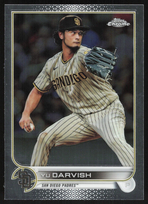 Yu Darvish 2022 Topps Chrome Baseball # 191 San Diego Padres Base - Collectible Craze America