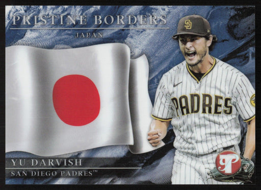 Yu Darvish 2022 Topps Pristine # PB-20 Pristine Borders Insert San Diego Padres - Collectible Craze America