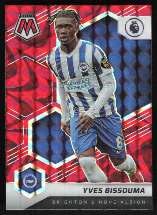 Yves Bissouma 2021 Panini Mosaic Premier League # 120 Reactive Red Brighton & Hove Albion - Collectible Craze America