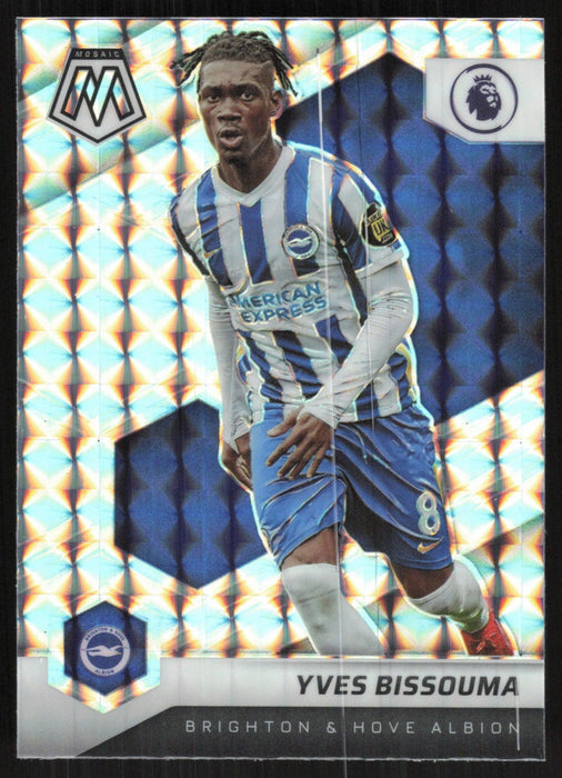 Yves Bissouma 2021 Panini Mosaic Premier League # 120 Silver Prizm Brighton & Hove Albion - Collectible Craze America