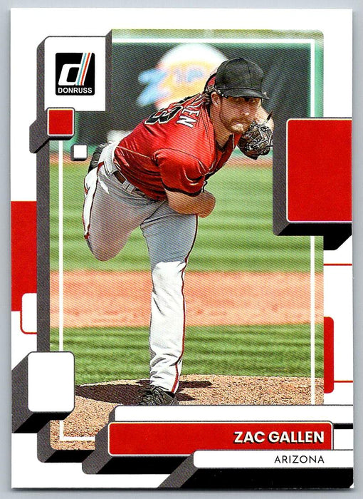 Zac Gallen 2022 Donruss Baseball # 90 Arizona Diamondbacks - Collectible Craze America