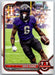 Zach Evans 2021 Bowman University Football # 64 TCU Horned Frogs 1st Bowman - Collectible Craze America