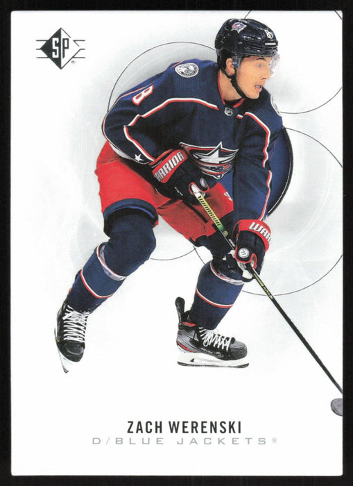 Zach Werenski 2020 SP Hockey # 88 Columbus Blue Jackets - Collectible Craze America