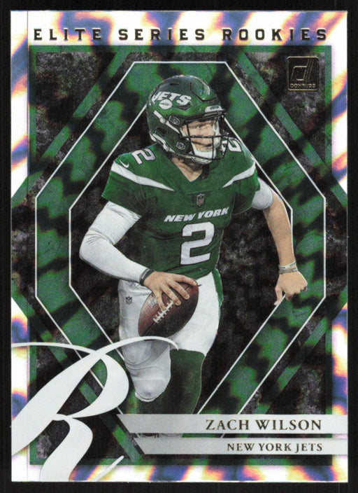 Zach Wilson 2021 Donruss Elite Series Rookies # ESR-ZWI New York Jets - Collectible Craze America