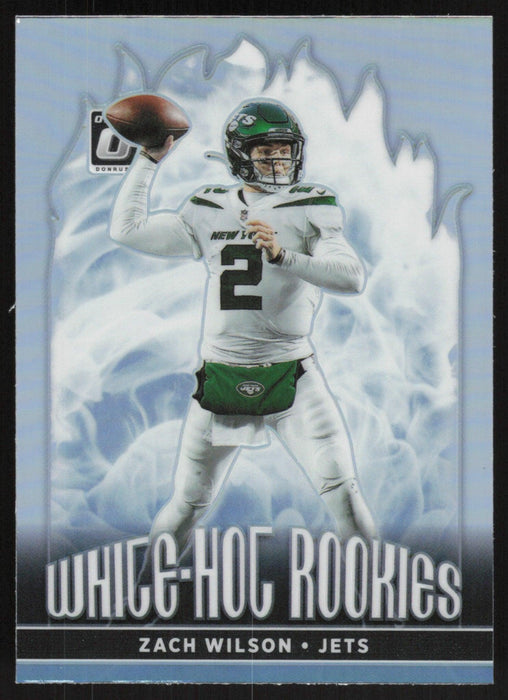 Zach Wilson 2021 Donruss Optic White-Hot Rookies # WHR-1 RC Silver