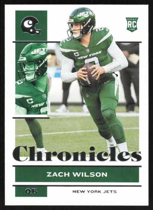 Zach Wilson 2021 Panini Chronicles # 86 RC New York Jets Base - Collectible Craze America