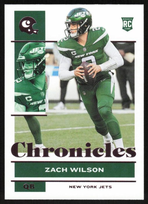 Zach Wilson 2021 Panini Chronicles # 86 RC Pink New York Jets - Collectible Craze America