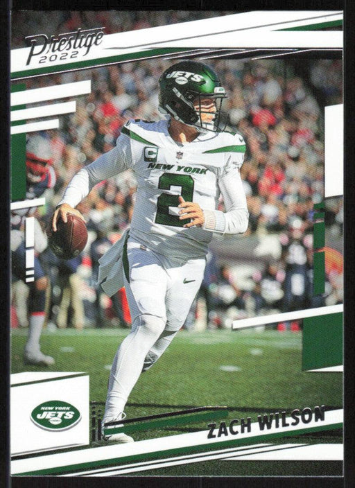 Zach Wilson 2022 Panini Prestige # 225 New York Jets - Collectible Craze America