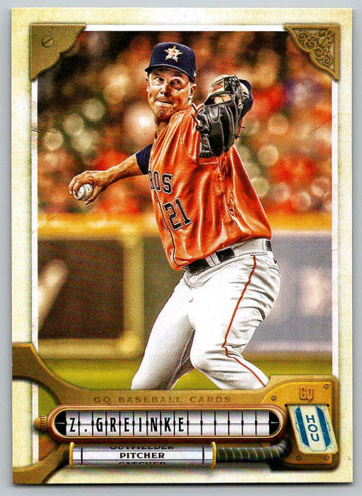 Zack Greinke 2022 Topps Gypsy Queen # 277 Houston Astros - Collectible Craze America