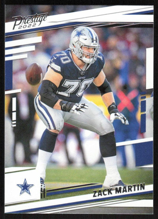 Zack Martin 2022 Panini Prestige # 81 Dallas Cowboys - Collectible Craze America